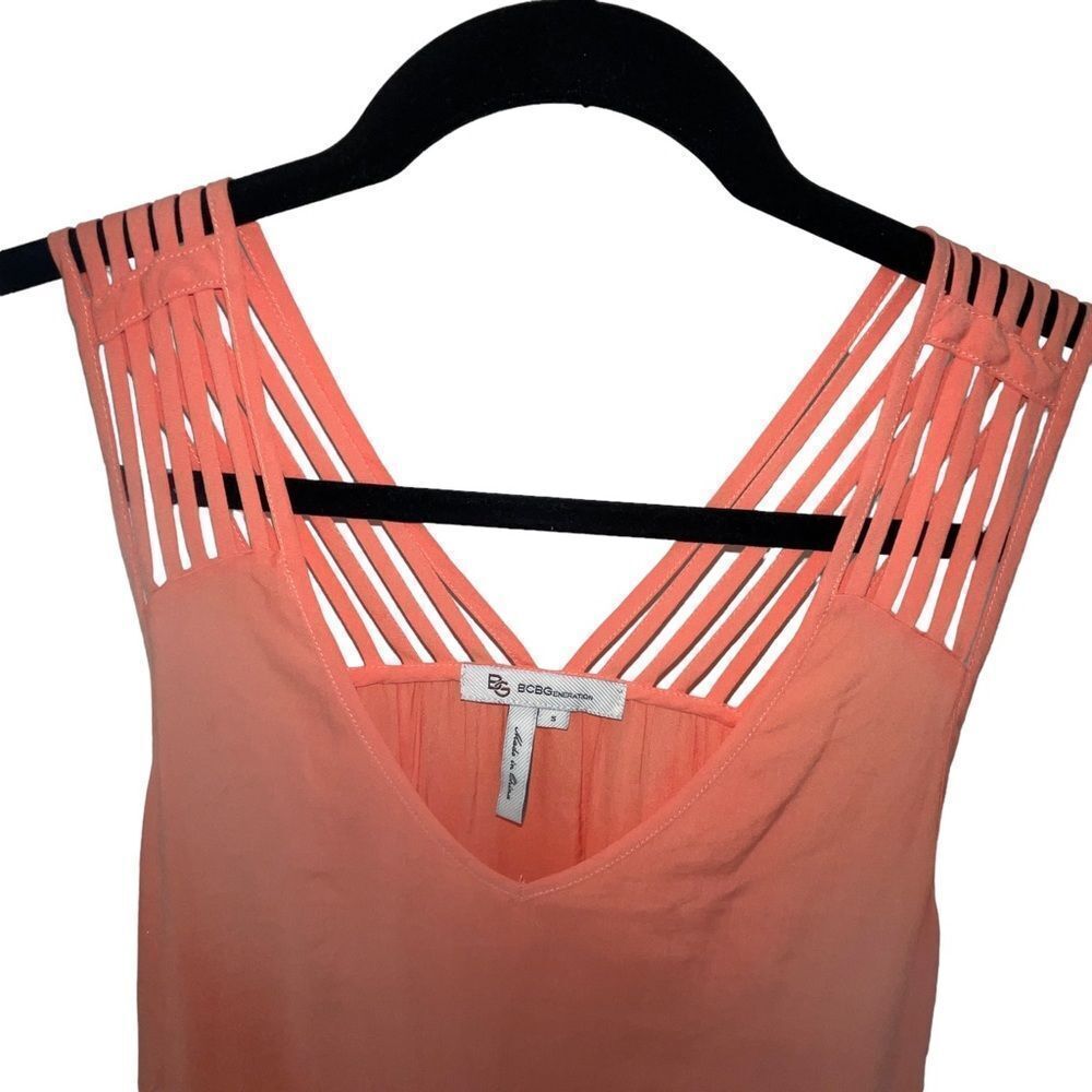 BCBG, Women's, Silk Camisole Tank w/ Arm Detail, S